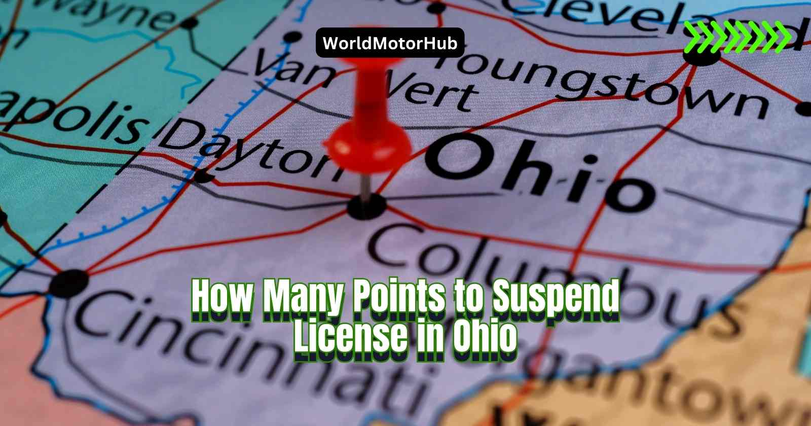 How Many Points to Suspend License in Ohio