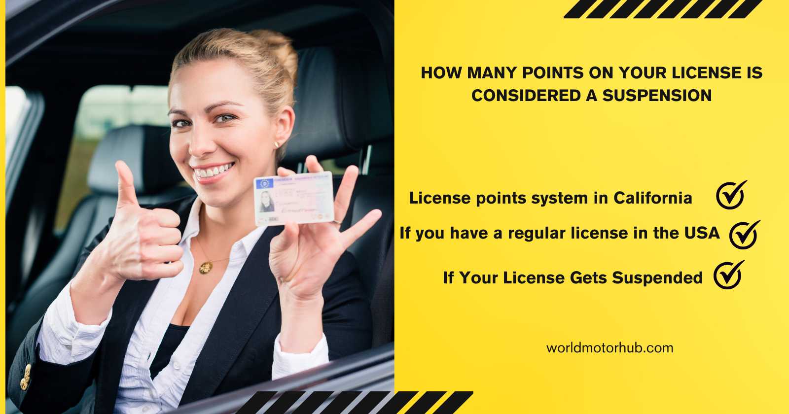 How Many Points on your License is considered a Suspension