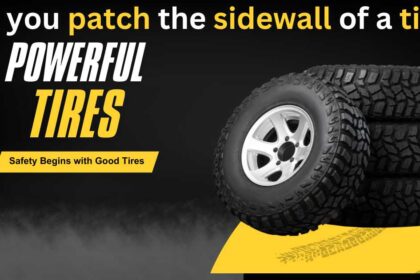 Can You Patch The Sidewall Of A Tire