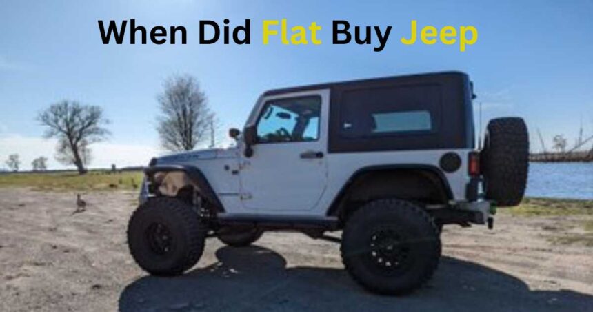 When Did Flat Buy Jeep