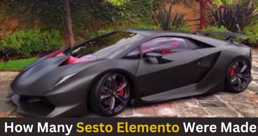 How Many Sesto Elemento Were Made